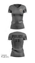 K9 Women's Short Sleeve V-neck Shirt - 22