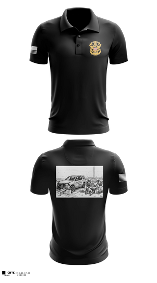 Short Sleeve Performance Polo, Crime Patrol Unit, Police, Teamtime, Team time, sublimation, custom sports apparel, team uniforms, spirit wear, spiritwear, sports uniforms, custom shirts, team store, custom team store, fundraiser sports, apparel fundraiser