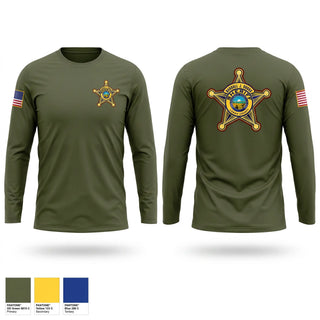 Long Sleeve Performance Shirt, LOGAN COUNTY SHERIFFS OFFICE, Police, Teamtime, Team time, sublimation, custom sports apparel, team uniforms, spirit wear, spiritwear, sports uniforms, custom shirts, team store, custom team store, fundraiser sports, apparel fundraiser
