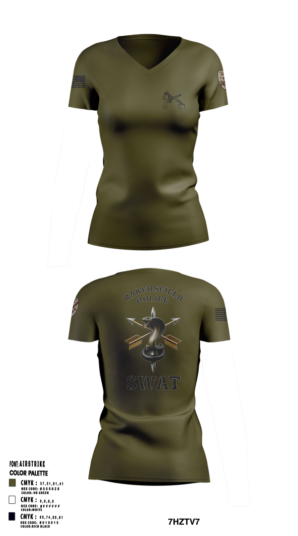 Womens Short Sleeve Vneck Shirt, SWAT, Police, Teamtime, Team time, sublimation, custom sports apparel, team uniforms, spirit wear, spiritwear, sports uniforms, custom shirts, team store, custom team store, fundraiser sports, apparel fundraiser