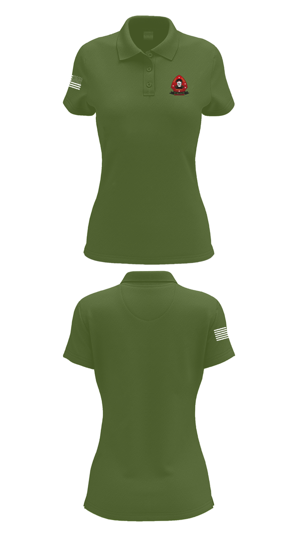 Womens Short Sleeve Performance Polo, 2nd Recon Battalion, , Teamtime, Team time, sublimation, custom sports apparel, team uniforms, spirit wear, spiritwear, sports uniforms, custom shirts, team store, custom team store, fundraiser sports, apparel fundraiser