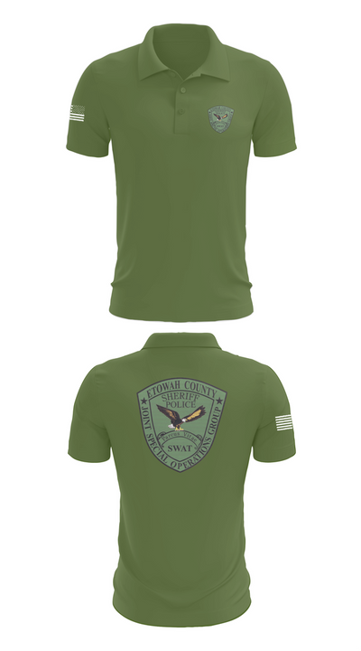 Etowah County JSOG 23168603 Short Sleeve Performance Polo - 45
