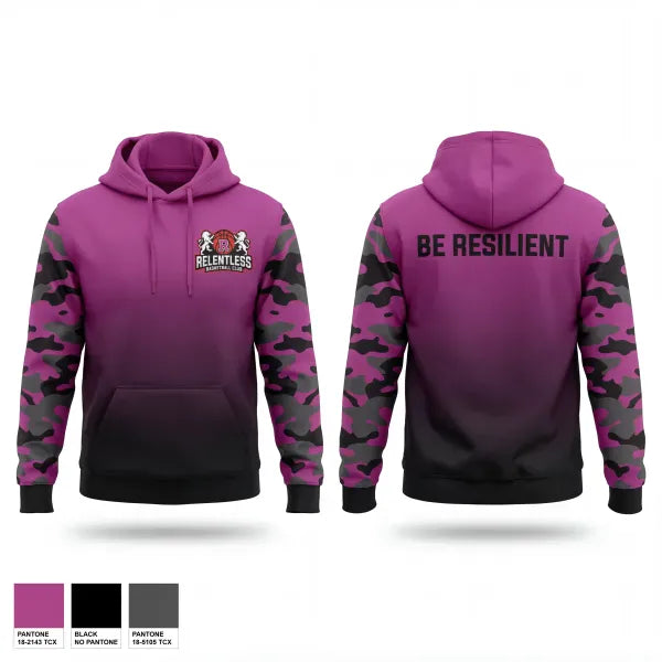 Hoodie, Relentless Basketball Club, Men's Basketball, Teamtime, Team time, sublimation, custom sports apparel, team uniforms, spirit wear, spiritwear, sports uniforms, custom shirts, team store, custom team store, fundraiser sports, apparel fundraiser