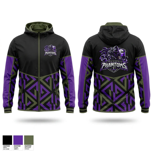 Windbreaker, Lakenheath Phantoms, , Teamtime, Team time, sublimation, custom sports apparel, team uniforms, spirit wear, spiritwear, sports uniforms, custom shirts, team store, custom team store, fundraiser sports, apparel fundraiser