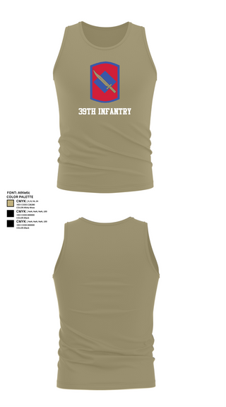 Tank Top, 39th infantry, National Guard, Teamtime, Team time, sublimation, custom sports apparel, team uniforms, spirit wear, spiritwear, sports uniforms, custom shirts, team store, custom team store, fundraiser sports, apparel fundraiser