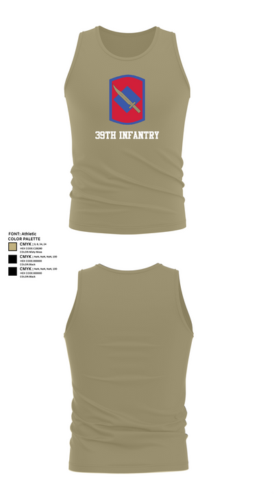 39th infantry 89191022 Tank Top - 94
