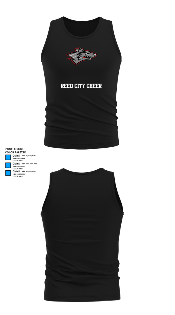 Tank Top, Reed City Cheer, Cheer, Teamtime, Team time, sublimation, custom sports apparel, team uniforms, spirit wear, spiritwear, sports uniforms, custom shirts, team store, custom team store, fundraiser sports, apparel fundraiser