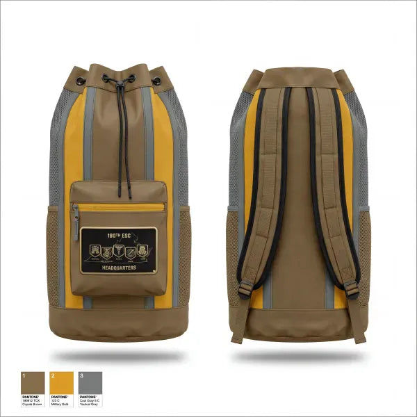 Gear Bag, 180th ESC, Army, Teamtime, Team time, sublimation, custom sports apparel, team uniforms, spirit wear, spiritwear, sports uniforms, custom shirts, team store, custom team store, fundraiser sports, apparel fundraiser
