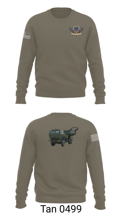 182nd Field Artillery 54920124 Crew Neck Sweatshirt - 65