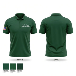 Short Sleeve Performance Polo, Taylor County Sheriff’s Office, Police, Teamtime, Team time, sublimation, custom sports apparel, team uniforms, spirit wear, spiritwear, sports uniforms, custom shirts, team store, custom team store, fundraiser sports, apparel fundraiser