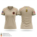 MMI ROTC 50991004 Women's Short Sleeve V-neck Shirt - 1
