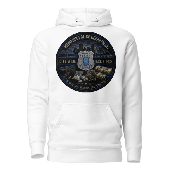Unisex Hoodie - 1 - White
