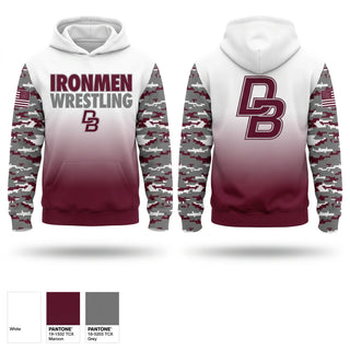 Hoodie, Ironmen, Wrestling, Teamtime, Team time, sublimation, custom sports apparel, team uniforms, spirit wear, spiritwear, sports uniforms, custom shirts, team store, custom team store, fundraiser sports, apparel fundraiser
