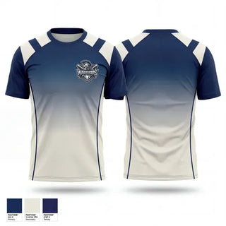 Short Sleeve Performance Shirt, Warriors, Baseball, Teamtime, Team time, sublimation, custom sports apparel, team uniforms, spirit wear, spiritwear, sports uniforms, custom shirts, team store, custom team store, fundraiser sports, apparel fundraiser