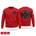 Mountain View Fire Department 80154096 Crew Neck Sweatshirt - 1