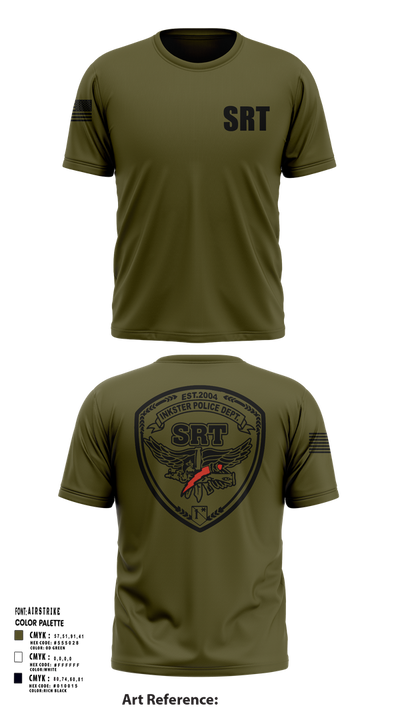 Pocola SRT 80732164 Short Sleeve Performance Shirt - 101