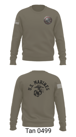 Crew Neck Sweatshirt, Utilities, Marines, Teamtime, Team time, sublimation, custom sports apparel, team uniforms, spirit wear, spiritwear, sports uniforms, custom shirts, team store, custom team store, fundraiser sports, apparel fundraiser
