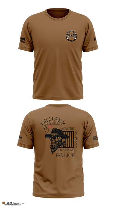3RD PLATOON OUTLAWS Short Sleeve Performance Shirt - 2