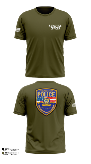 Short Sleeve Performance Shirt, Philadelphia police narcotics, Police, Teamtime, Team time, sublimation, custom sports apparel, team uniforms, spirit wear, spiritwear, sports uniforms, custom shirts, team store, custom team store, fundraiser sports, apparel fundraiser