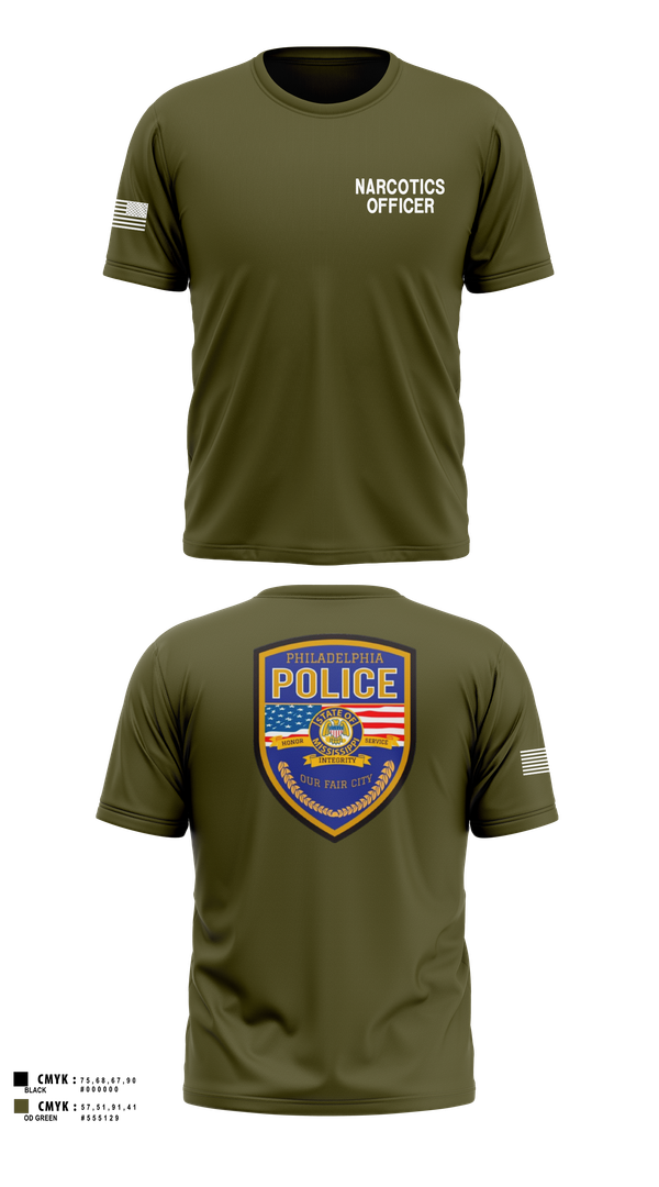 Short Sleeve Performance Shirt, Philadelphia police narcotics, Police, Teamtime, Team time, sublimation, custom sports apparel, team uniforms, spirit wear, spiritwear, sports uniforms, custom shirts, team store, custom team store, fundraiser sports, apparel fundraiser