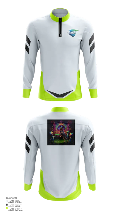 FTKDG 7159111 Quarter Zip Jacket - 40