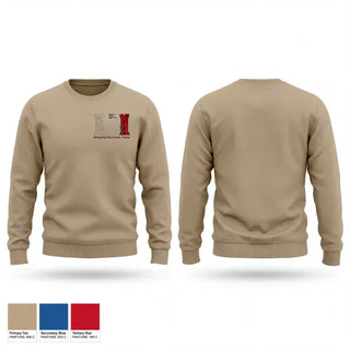 Crew Neck Sweatshirt, 452ND FEST-A, Army, Teamtime, Team time, sublimation, custom sports apparel, team uniforms, spirit wear, spiritwear, sports uniforms, custom shirts, team store, custom team store, fundraiser sports, apparel fundraiser