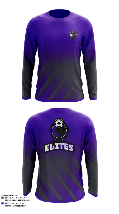 Mile High Elites FC 84991839 Long Sleeve Performance Shirt 2
