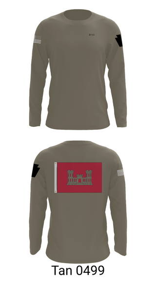 Long Sleeve Performance Shirt, B 103 EN BN, National Guard, Teamtime, Team time, sublimation, custom sports apparel, team uniforms, spirit wear, spiritwear, sports uniforms, custom shirts, team store, custom team store, fundraiser sports, apparel fundraiser