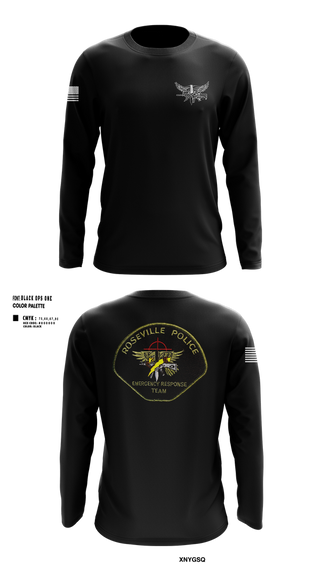 Long Sleeve Performance Shirt, Roseville E.R.T., , Teamtime, Team time, sublimation, custom sports apparel, team uniforms, spirit wear, spiritwear, sports uniforms, custom shirts, team store, custom team store, fundraiser sports, apparel fundraiser