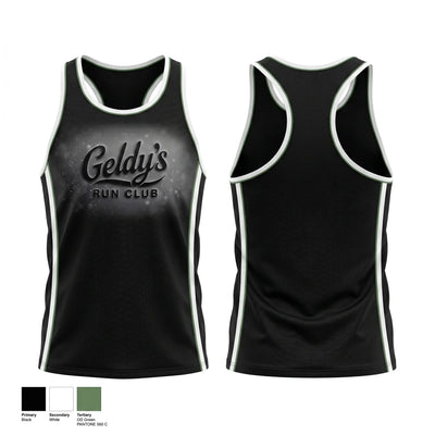 Geldy’s Run Club 46898155 Men's Track Singlet - 1