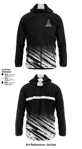 Windbreaker, Fairbury Jeffs Track & Field, Track & Field, Teamtime, Team time, sublimation, custom sports apparel, team uniforms, spirit wear, spiritwear, sports uniforms, custom shirts, team store, custom team store, fundraiser sports, apparel fundraiser
