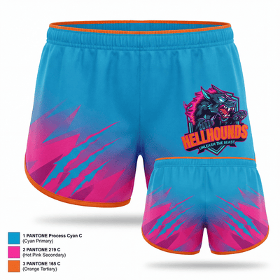 HELLHOUNDS 20774133 Women's Shorts - 1