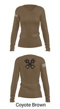 ENGINEMEN 85110741 Women's Long Sleeve V-neck Shirt - 16