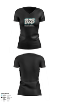 Built2Ball 72637833 Women's Short Sleeve V-neck Shirt - 2 (1)