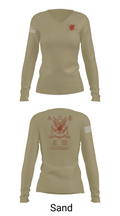 2nd Battalion 222nd Field Artillery 79682132 Women's Long Sleeve V-neck Shirt - 97