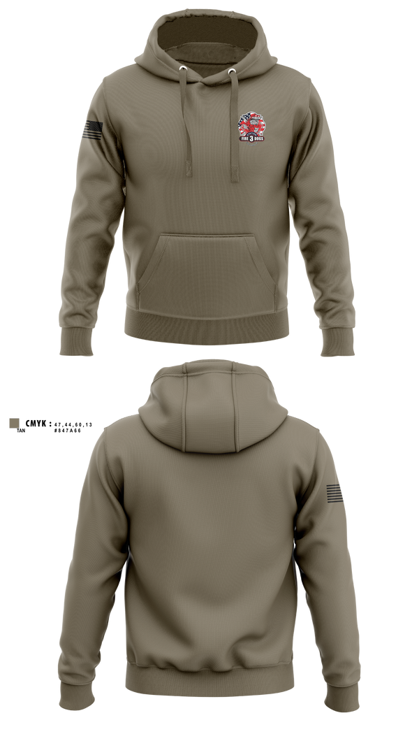Hoodie, La Porte, Fire Department, Teamtime, Team time, sublimation, custom sports apparel, team uniforms, spirit wear, spiritwear, sports uniforms, custom shirts, team store, custom team store, fundraiser sports, apparel fundraiser