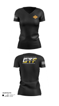Delaware GTF Women's Short Sleeve V-neck Shirt - 21