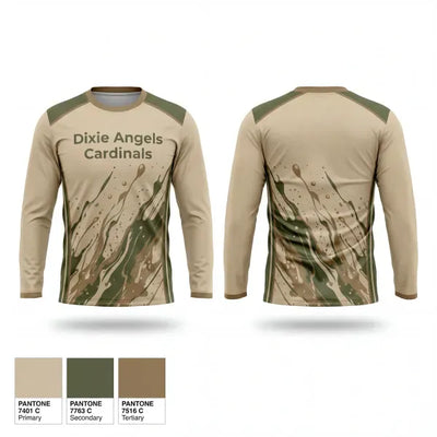 Dixie Angels Cardinals 28290810 Long Sleeve Performance Shirt 1