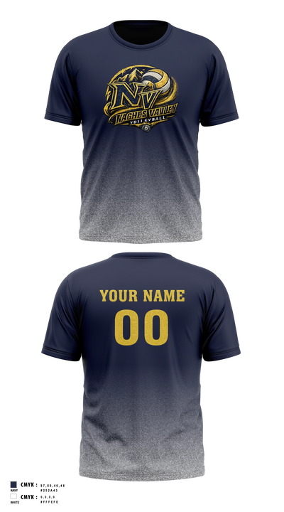 Naches Valley Ranger Basketball Short Sleeve Performance Shirt - 11
