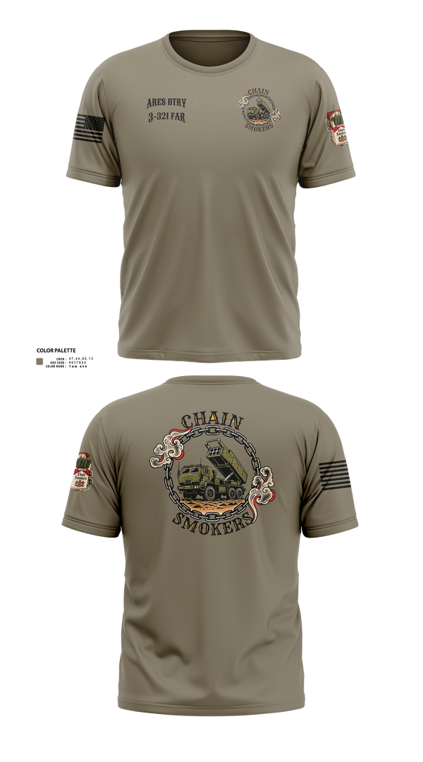 Short Sleeve Performance Shirt, 1/A/3-321 FAR, Army, Teamtime, Team time, sublimation, custom sports apparel, team uniforms, spirit wear, spiritwear, sports uniforms, custom shirts, team store, custom team store, fundraiser sports, apparel fundraiser