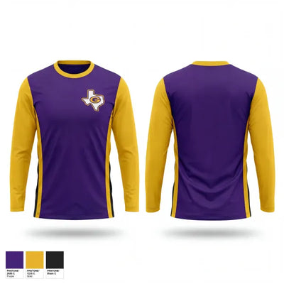 Granbury Pirates 78569943 Long Sleeve Performance Shirt 1