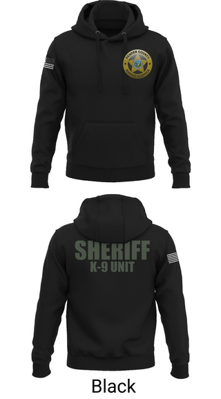 Hoodie, Pender County Sheriff’s Office K9, Police, Teamtime, Team time, sublimation, custom sports apparel, team uniforms, spirit wear, spiritwear, sports uniforms, custom shirts, team store, custom team store, fundraiser sports, apparel fundraiser