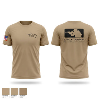 Short Sleeve Performance Shirt, Attack Company, Army, Teamtime, Team time, sublimation, custom sports apparel, team uniforms, spirit wear, spiritwear, sports uniforms, custom shirts, team store, custom team store, fundraiser sports, apparel fundraiser