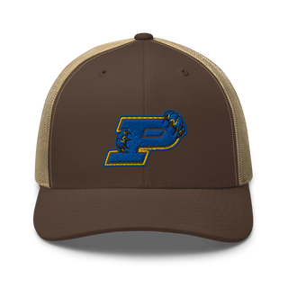 Parlier High School Basketball Retro Trucker Hat | Yupoong 6606
