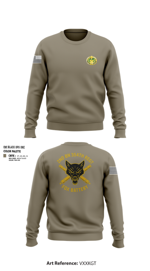 Crew Neck Sweatshirt, 2ND BN 354 REGT, , Teamtime, Team time, sublimation, custom sports apparel, team uniforms, spirit wear, spiritwear, sports uniforms, custom shirts, team store, custom team store, fundraiser sports, apparel fundraiser