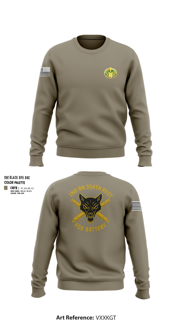 Crew Neck Sweatshirt, 2ND BN 354 REGT, , Teamtime, Team time, sublimation, custom sports apparel, team uniforms, spirit wear, spiritwear, sports uniforms, custom shirts, team store, custom team store, fundraiser sports, apparel fundraiser