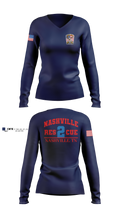 Rescue 2 Women's Long Sleeve V-neck Shirt - 4