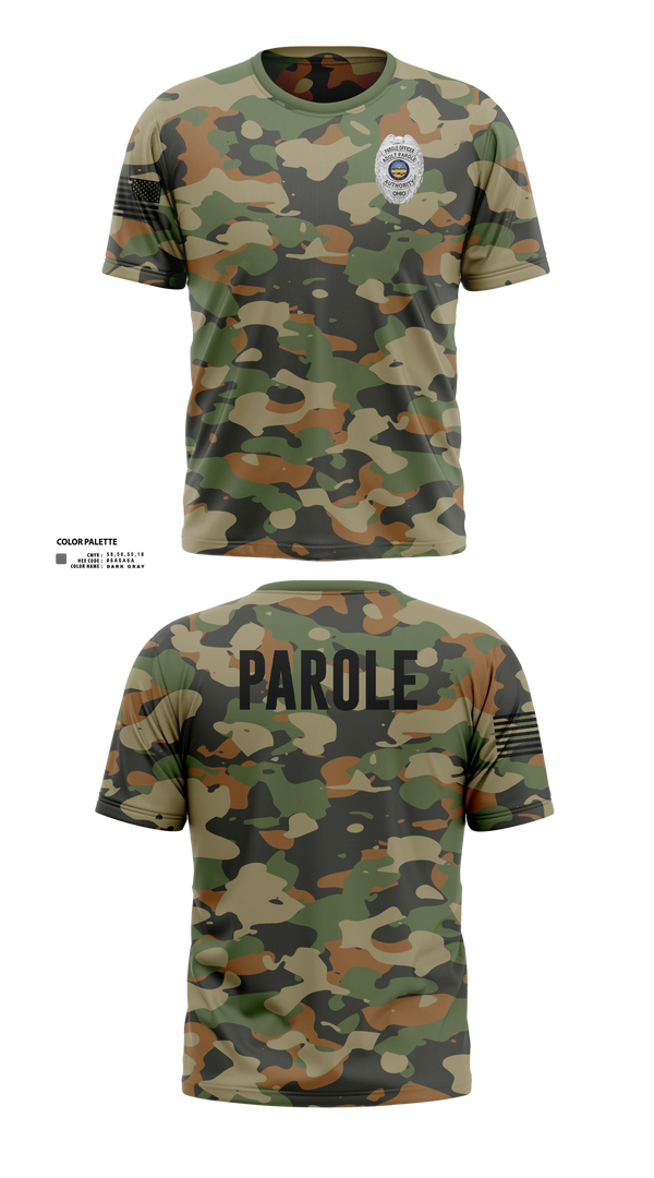 Short Sleeve Performance Shirt, Adult Parole Authority, Police, Teamtime, Team time, sublimation, custom sports apparel, team uniforms, spirit wear, spiritwear, sports uniforms, custom shirts, team store, custom team store, fundraiser sports, apparel fundraiser