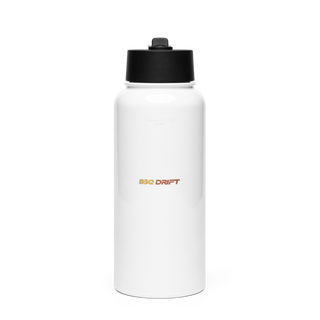 BBQ Drift 17355442 Stainless Steel Water Bottle with a Straw Lid
