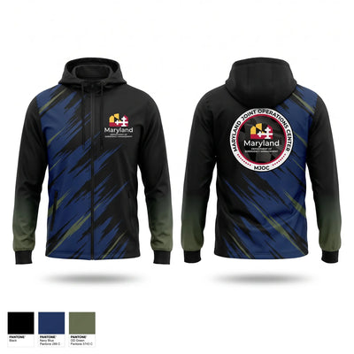 Maryland Department of Emergency Management Windbreaker - 1